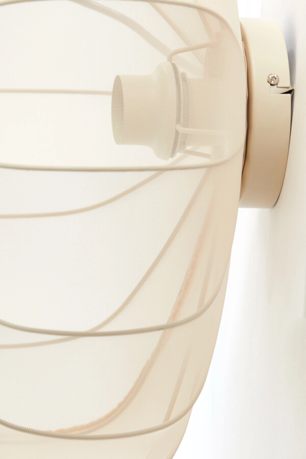 Plafonnier Japandi Plumalia Ø 50cm Light & Living 8717807703226