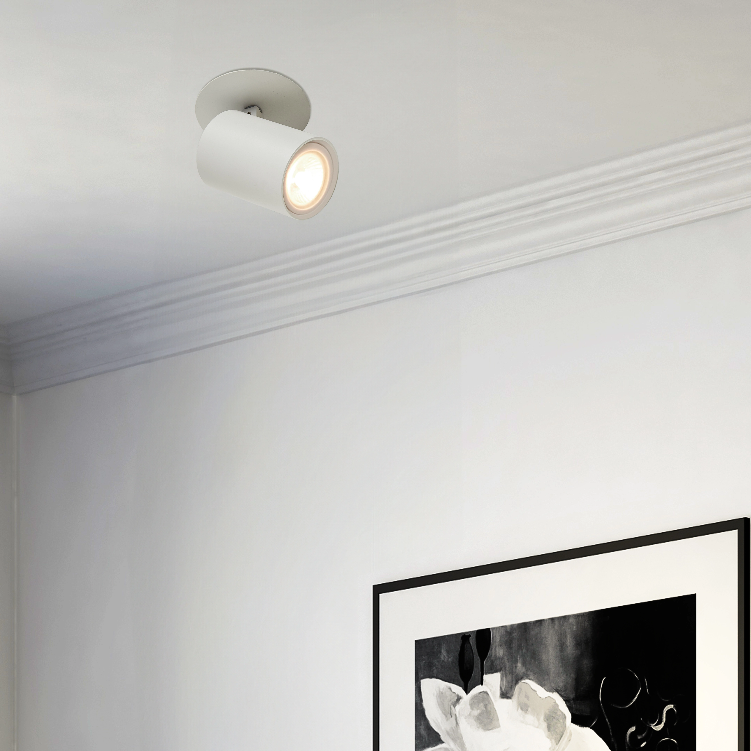 Projecteur encastré Moon Blanc Lyora 5053423275574