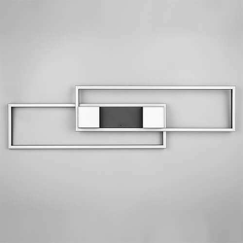 Plafonnier LED 100x28 Albany noir Trio 4017807610291