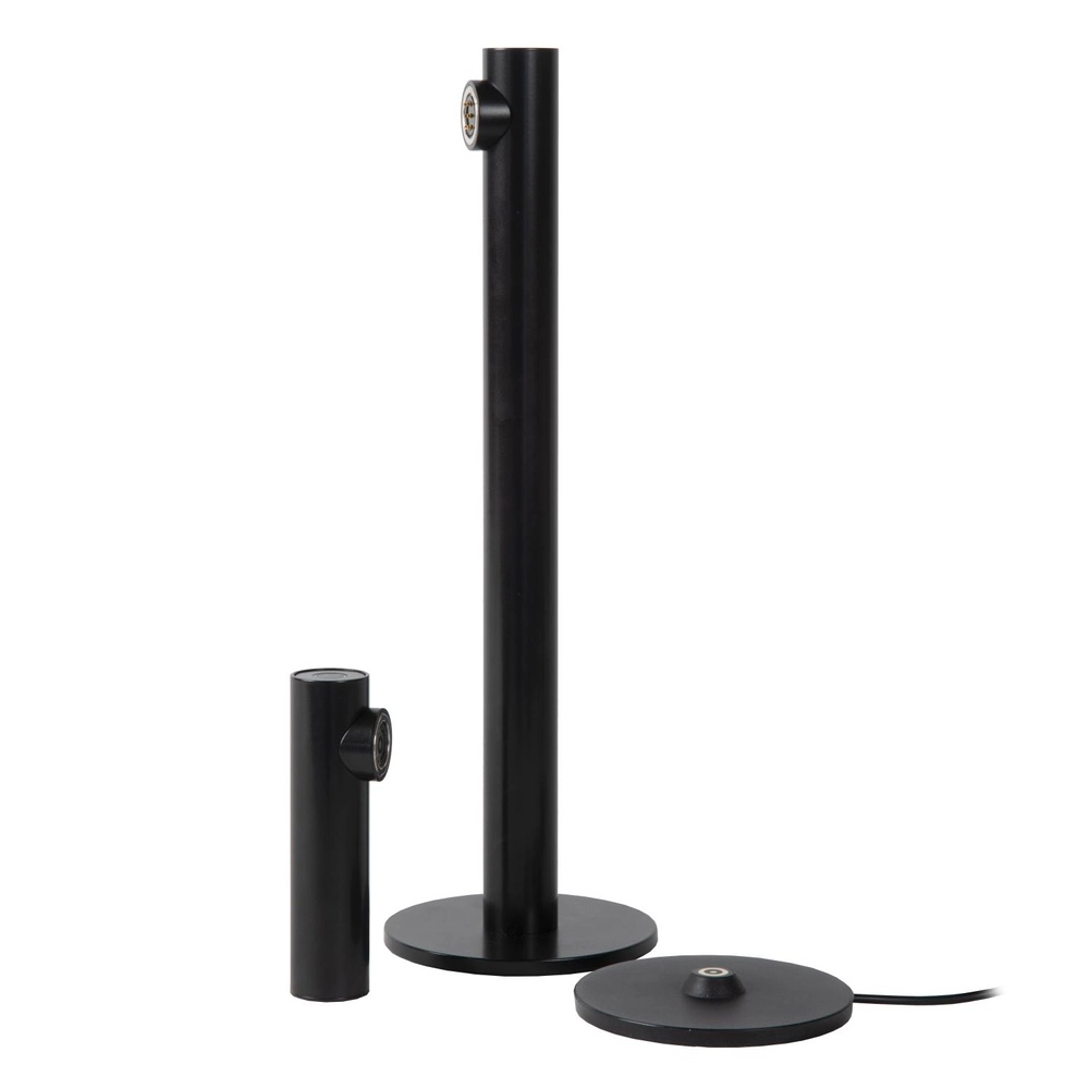 Lampe de table rechargeable Antrim IP54 noir Lucide 5411212272201