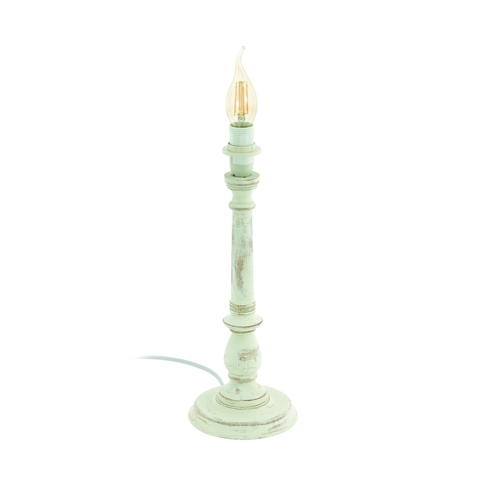 Lampe de table classique Ties Blanc
