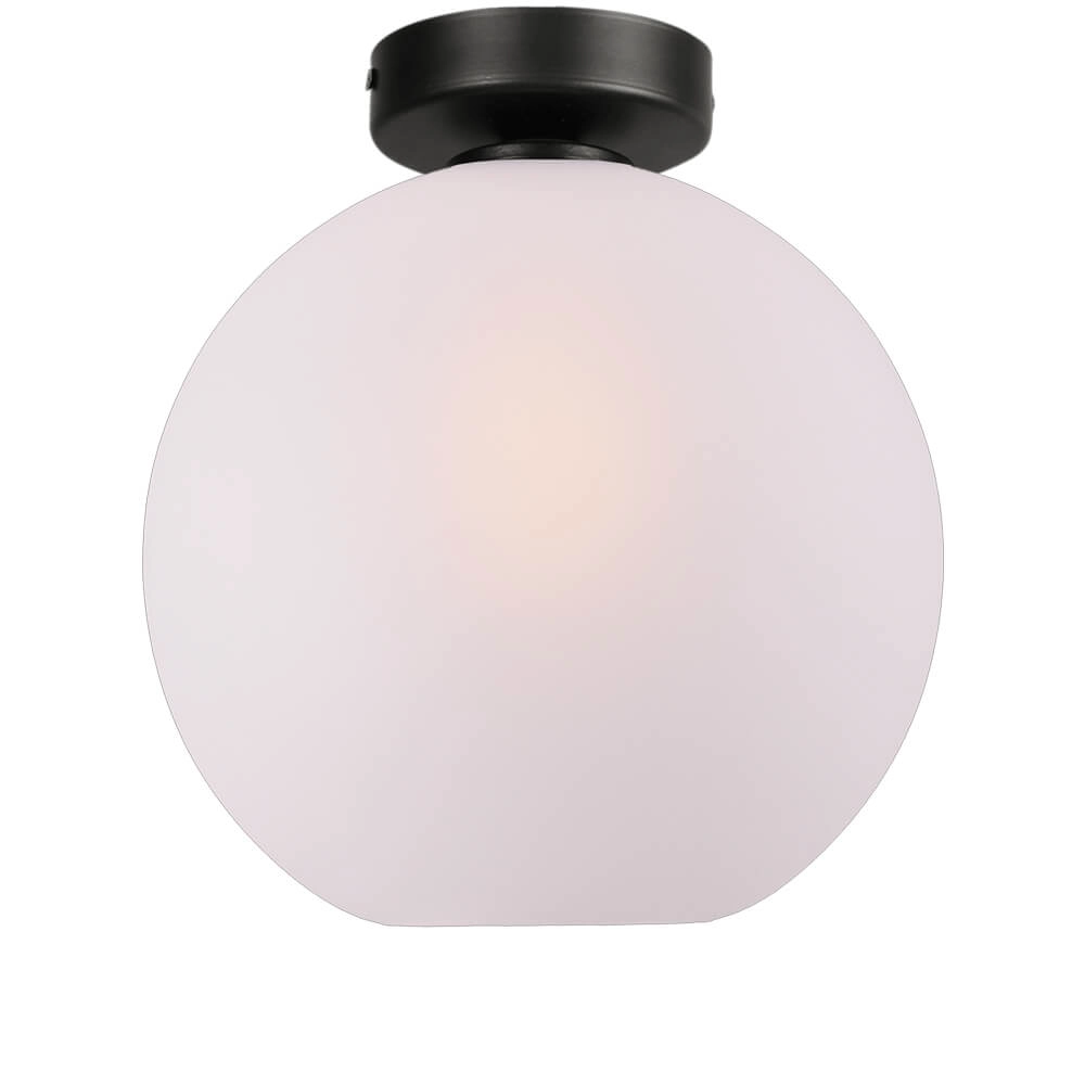 Plafonnier Bella 2 avec verre doré Ø 25 cm Plafonnier Bella 2 avec verre doré Ø 25 cm