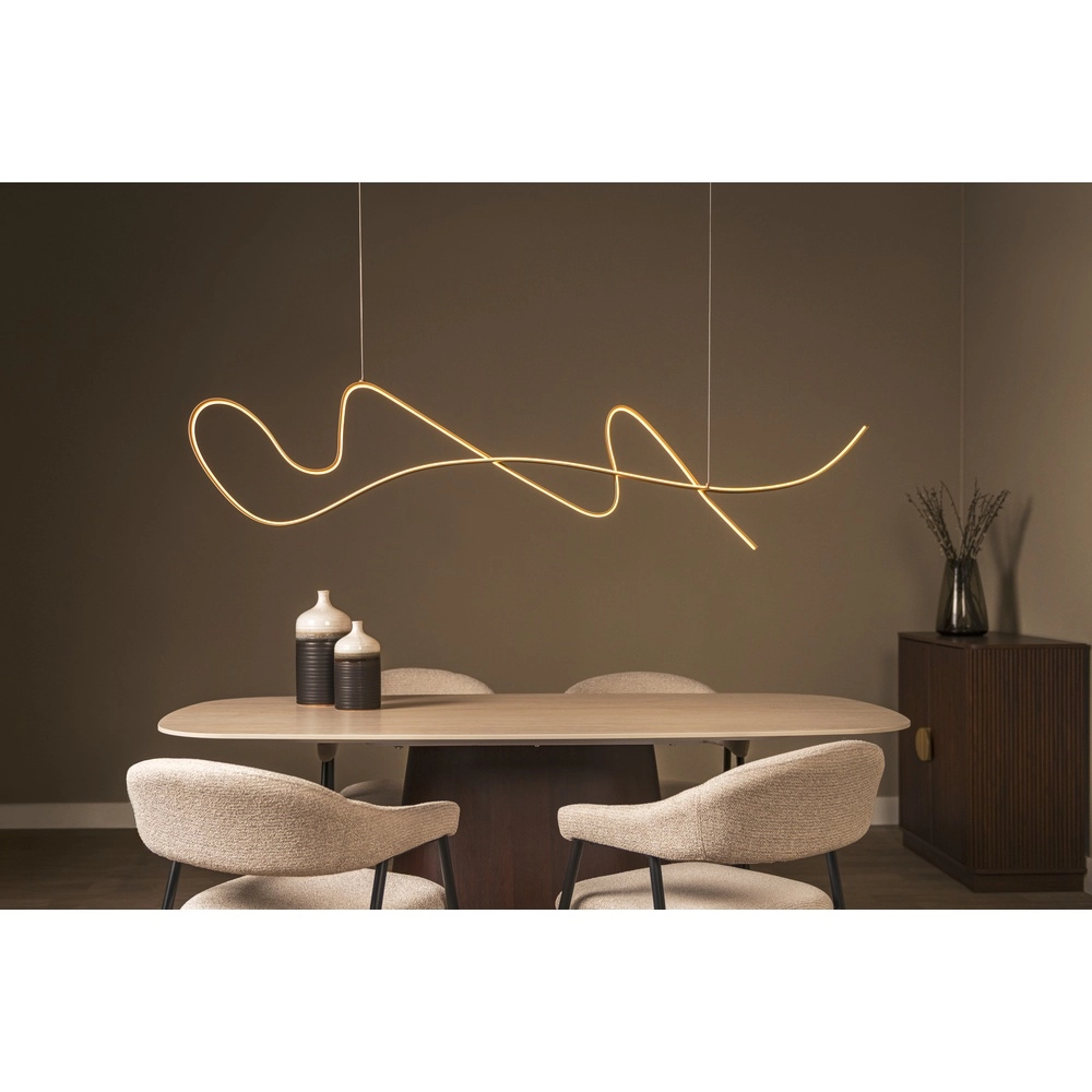 Lampe pendante champagne Lambada Conception Premium by Lucide 5411212520913