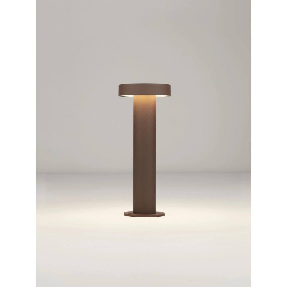 Lampe de jardin de Desing Gong brun rouille 30cm - 2700K Lyora 5212017496201