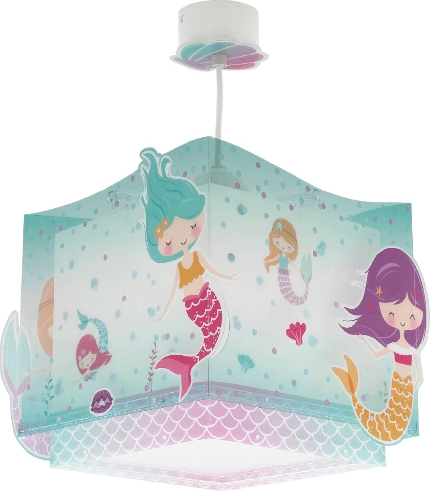 Lampe suspendue chambre d'enfant Mermaids