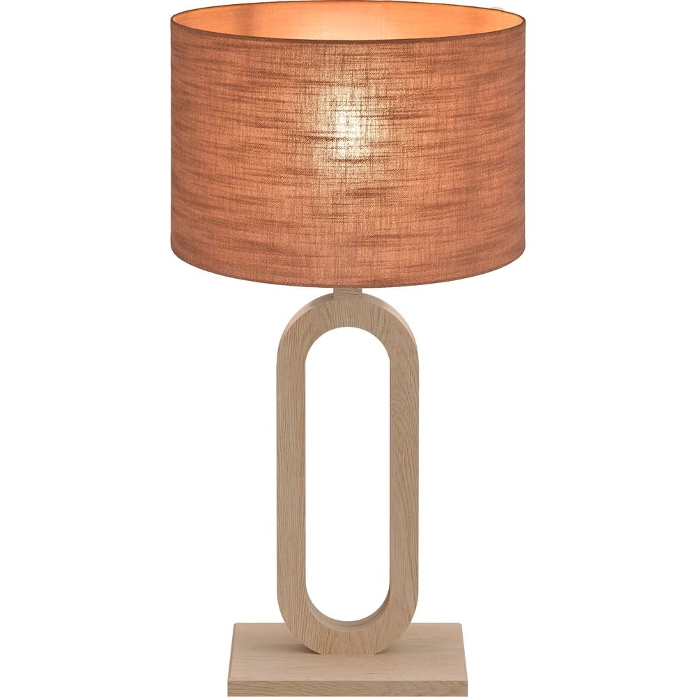 Lampe de table Sino Loop Bois clair de 54 cm Masterlight