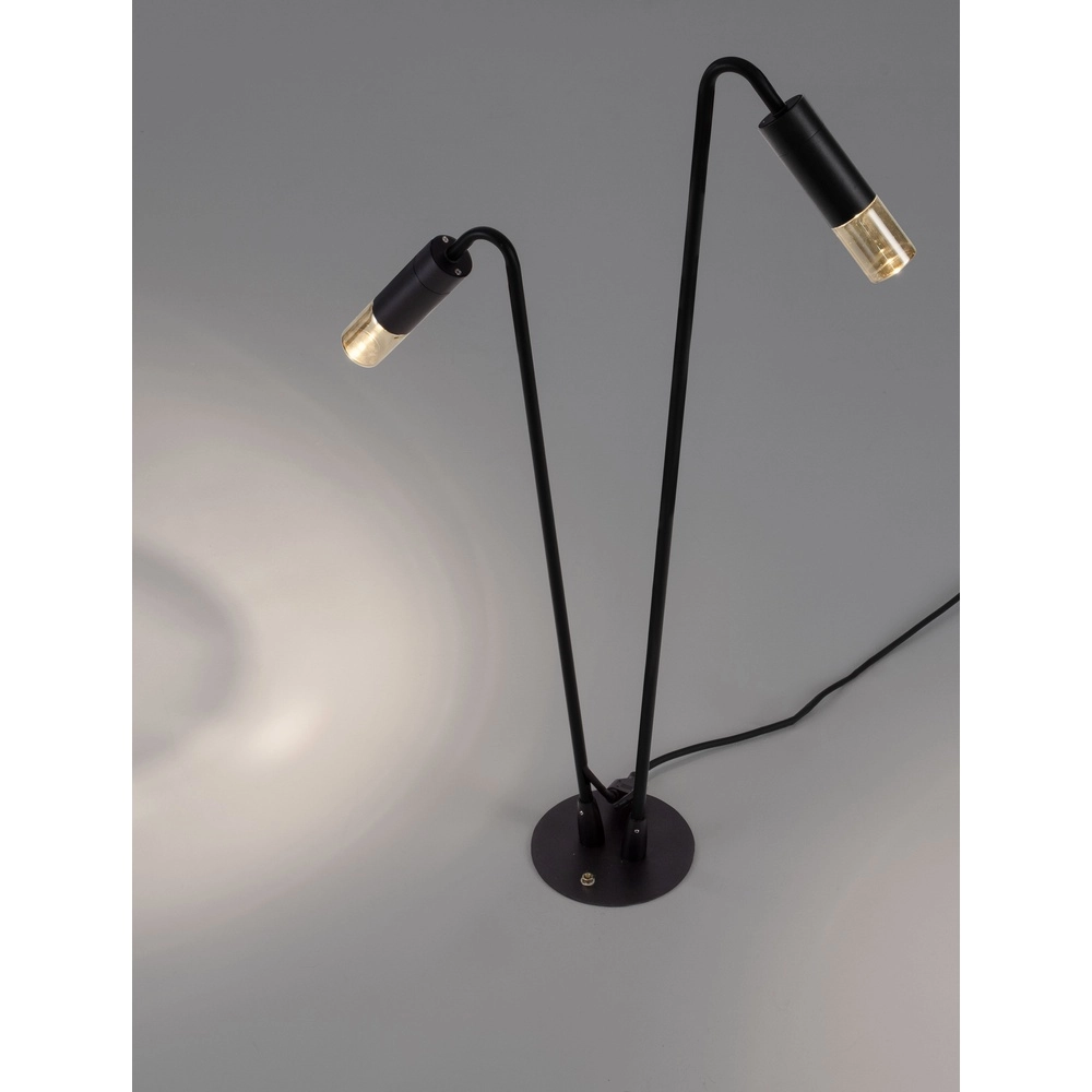 Lampe de jardin Aether double anthracite Lyora 5212017453952