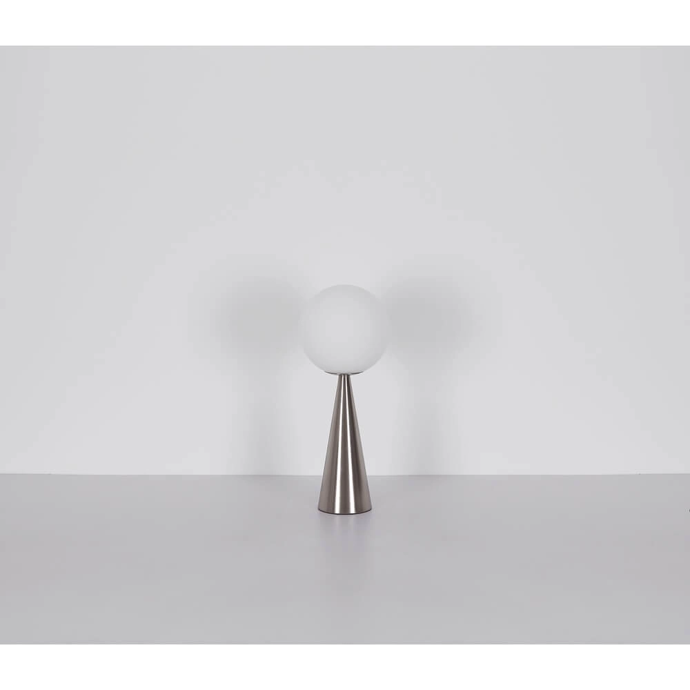 Lampe de table Pinpal avec verre convexe blanc Globo 9007371447343