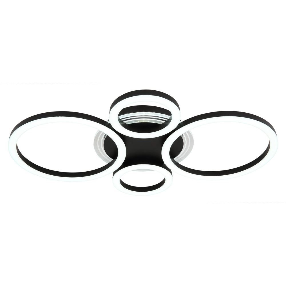 Lampe de plafond à design Loretta Noir Globo 9007371484294