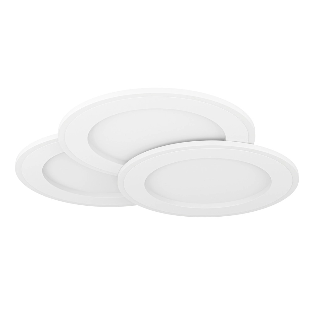 Lampe de plafond Scagno 48 cm de blanc