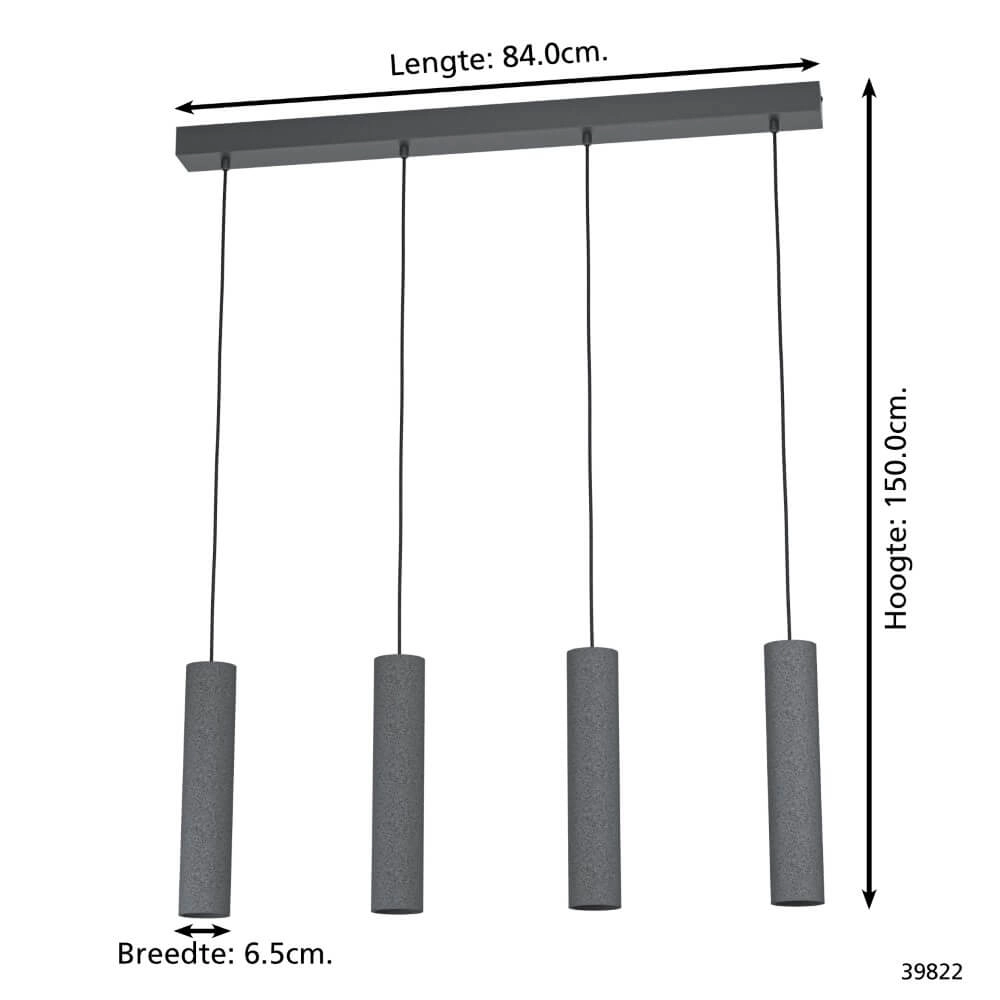 Lampe de table à manger Mentalona 4x GU10 Stars of Light 9002759398224