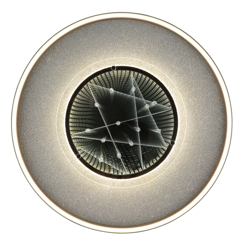 Lampe de plafond Mirrora noir Ø 51,5cm Globo 9007371569854