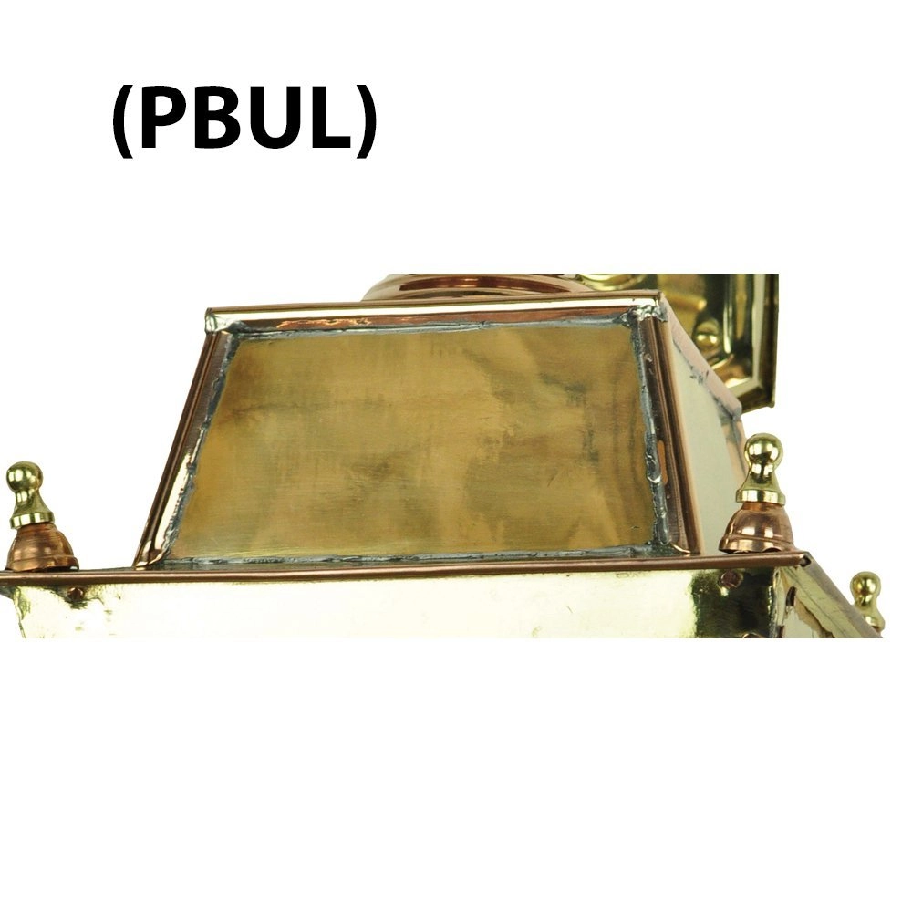 Lampe d'extérieur rurale Chateau fait main - cuivre antique (ant) Limehouse 8716803506800