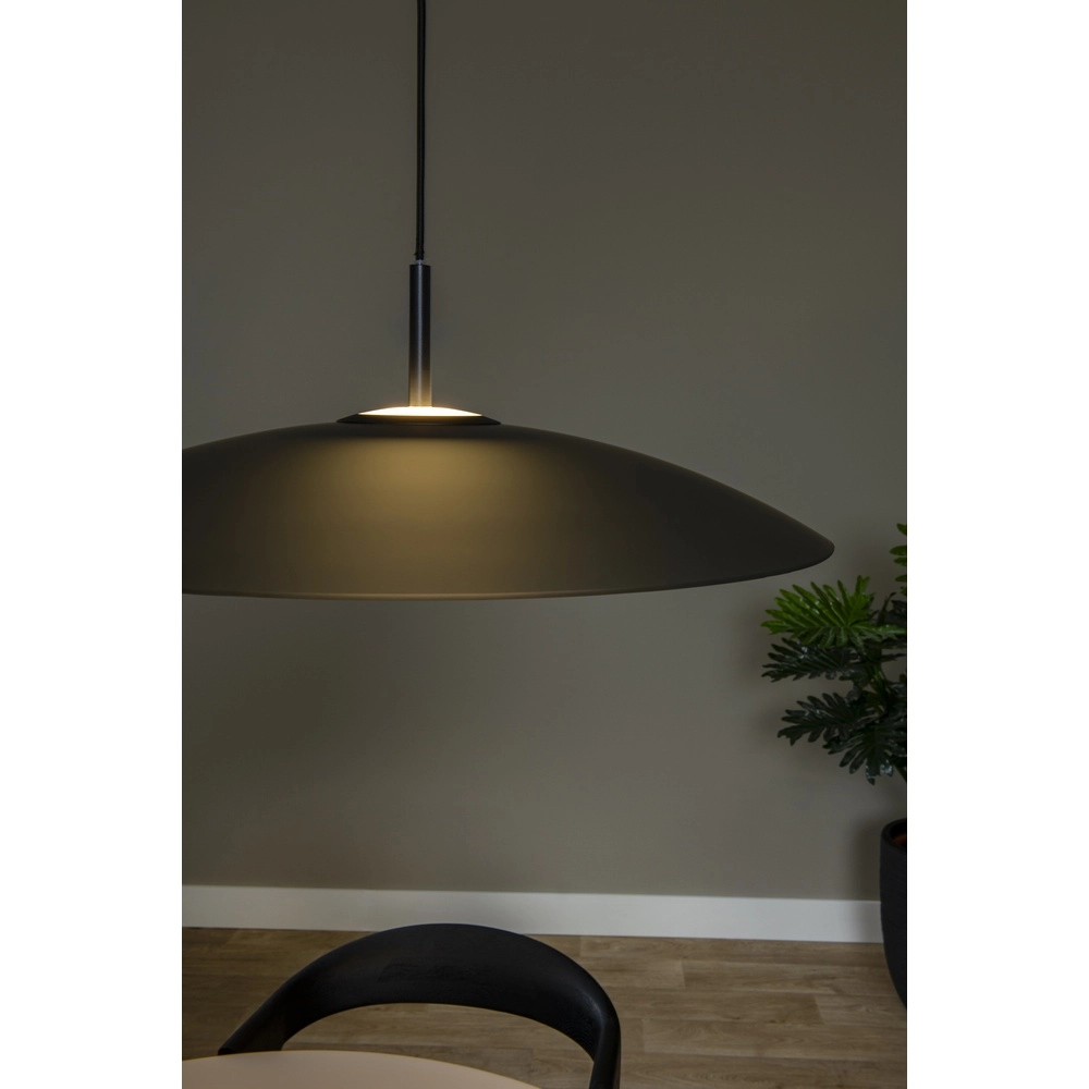 Lampe suspendue élégante Menga Ø verre fumé de 60 cm Premium by Lucide 5411212251176