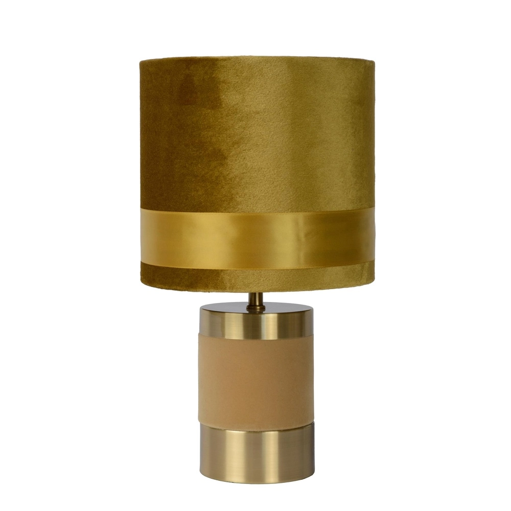 Lampe de table de conception Extravaganza Frizzle jaune