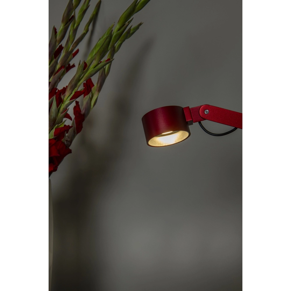 Lampe de bureau Ogden Rouge Premium by Lucide 5411212560315