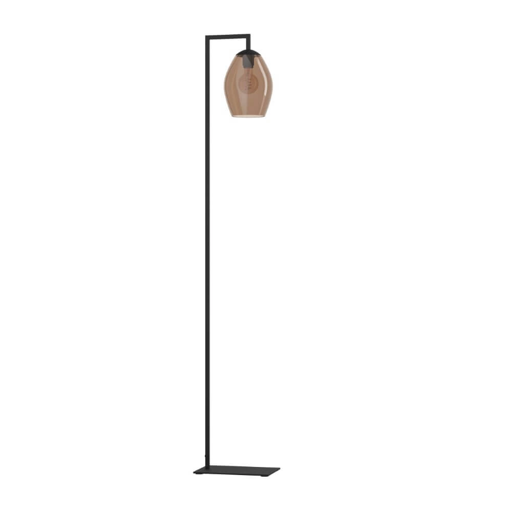 Lampadaire design Estanys 1 noir