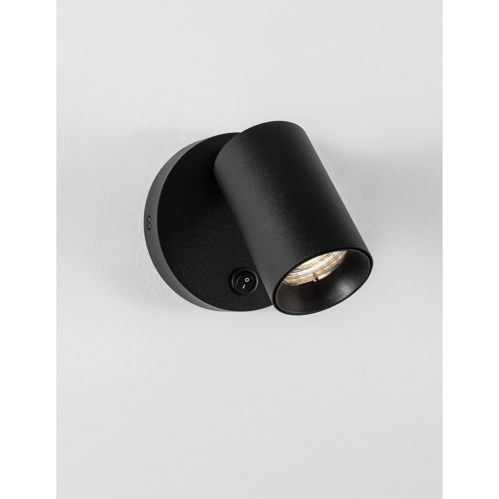 Spot mural Net Rond Noir Lyora 5212017422927