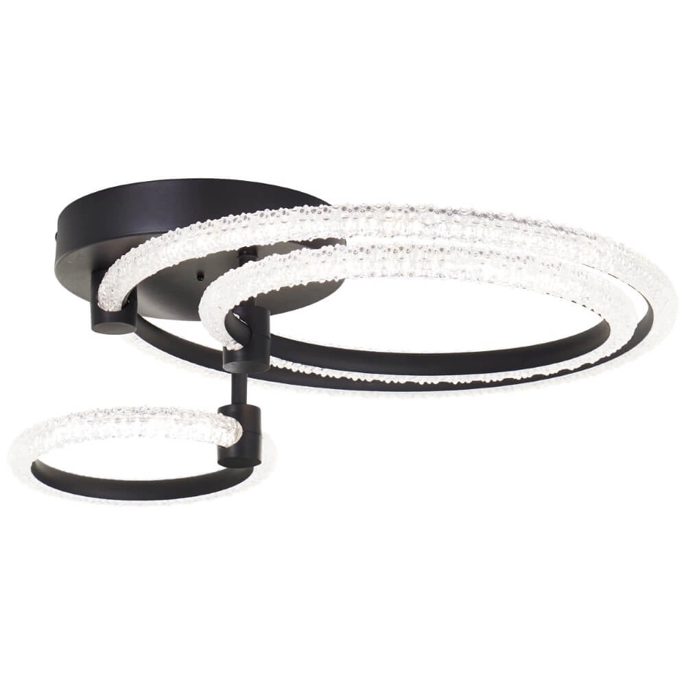 Plafonnier rond Aydin blanc Brilliant 4004353442087