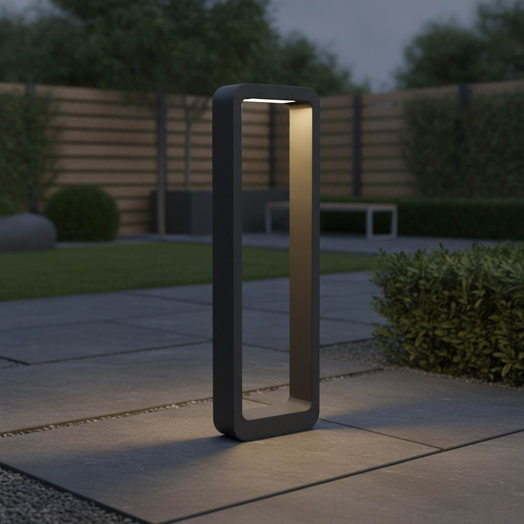 Lampe de jardin Ned gris