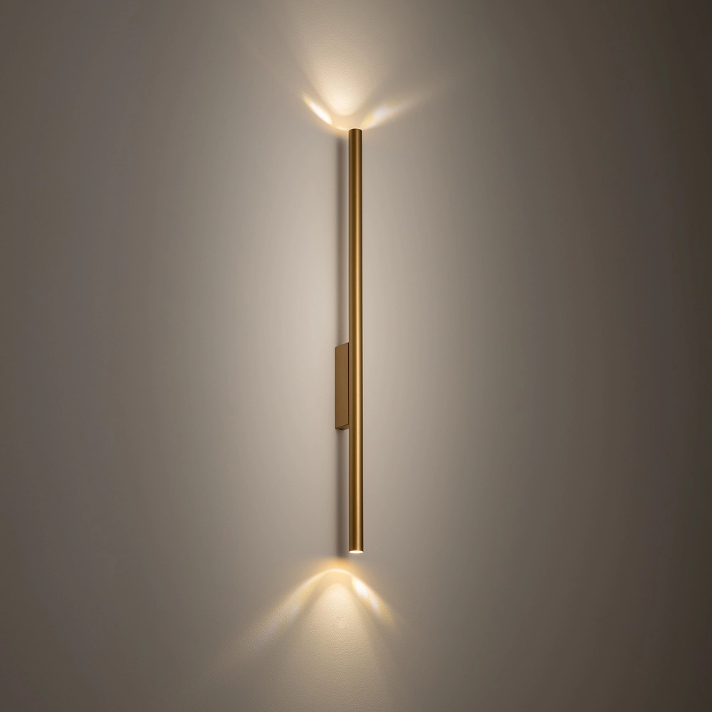 Lampe murale de conception Laser Satin Gold Lyora 5903139118149