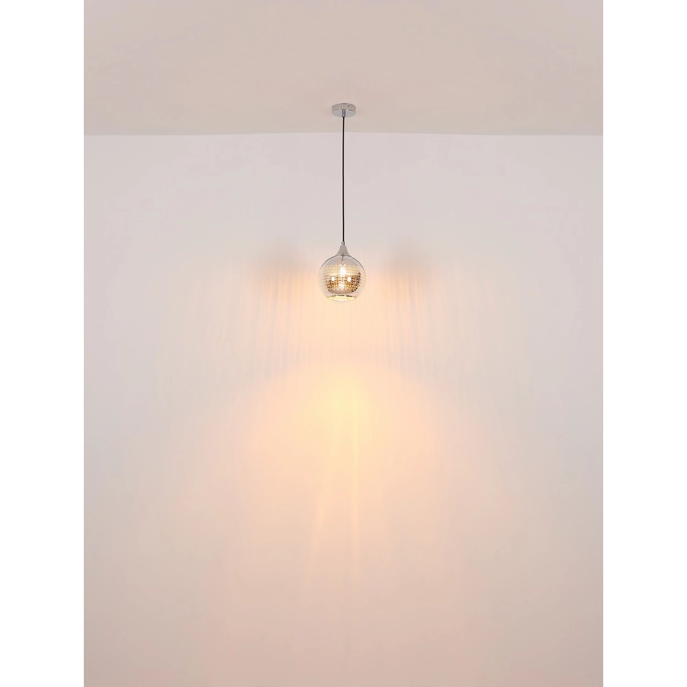 Lampe suspendue Lourdes Blanc Globo 9007371506071