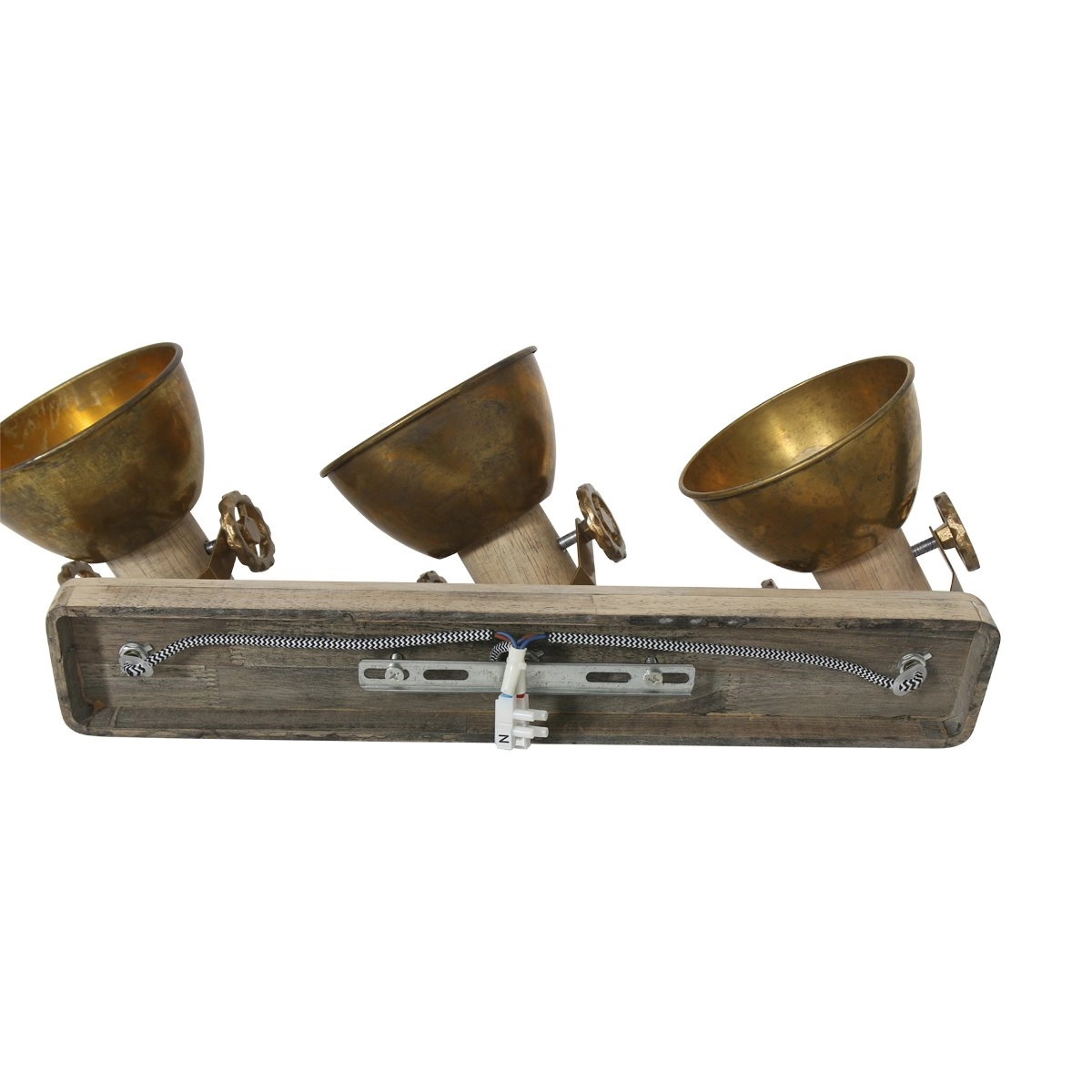 Spot en saillie 3 lumières Gearwood Steinhauer 8712746135046