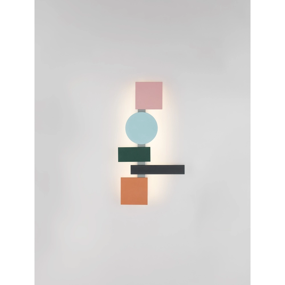 Applique murale gaie Margot coloré 68,2cm