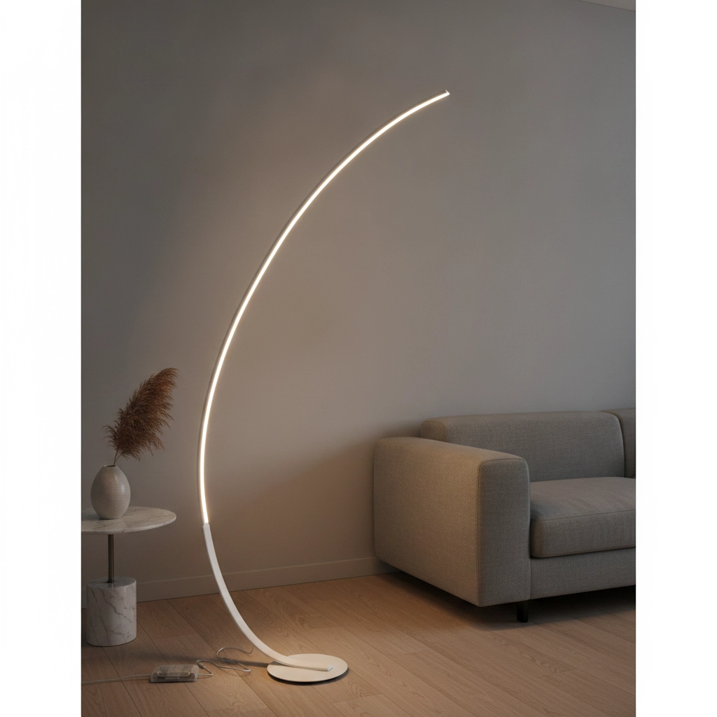 Lampadaire Premium blanc