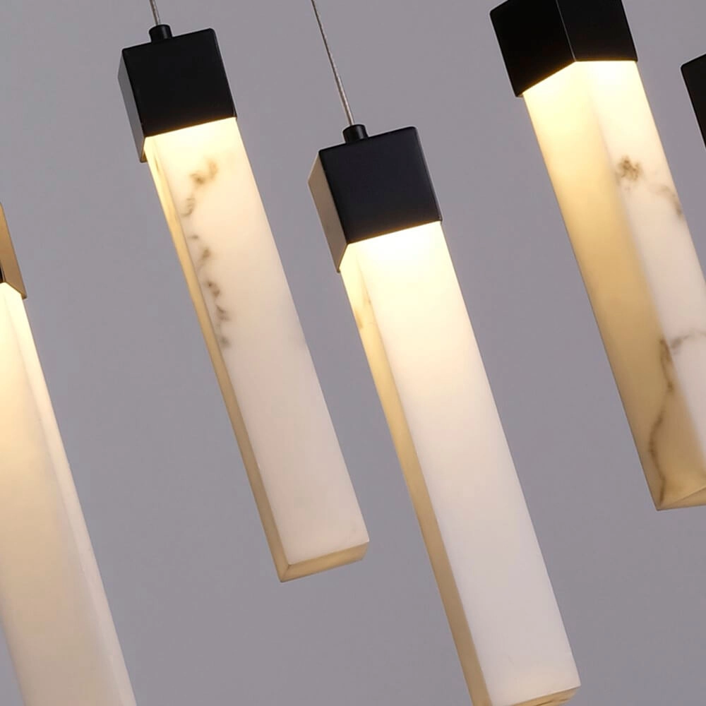 Suspension 13 lumières Moonbeam noir Searchlight 5053423273785