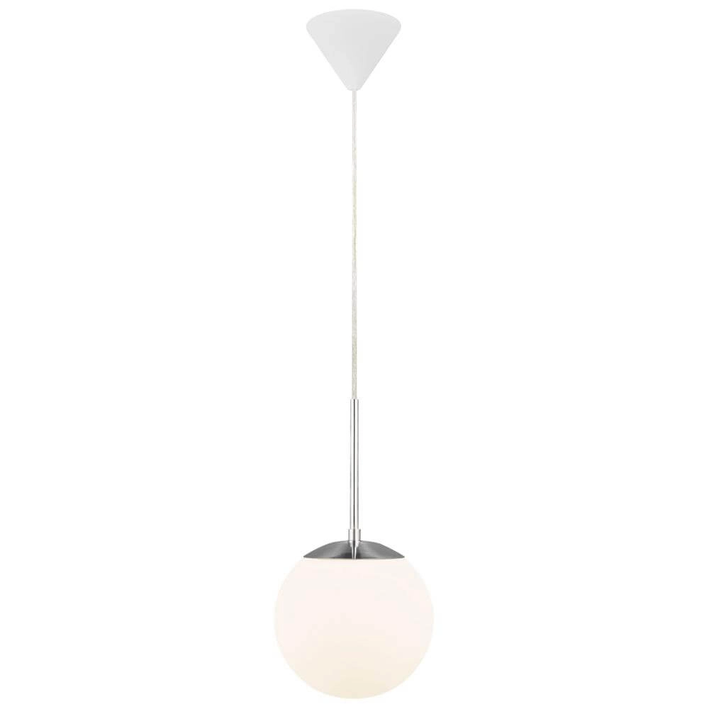 Suspension en verre Cafe blanc Ø 20cm Nordlux 5701581102019