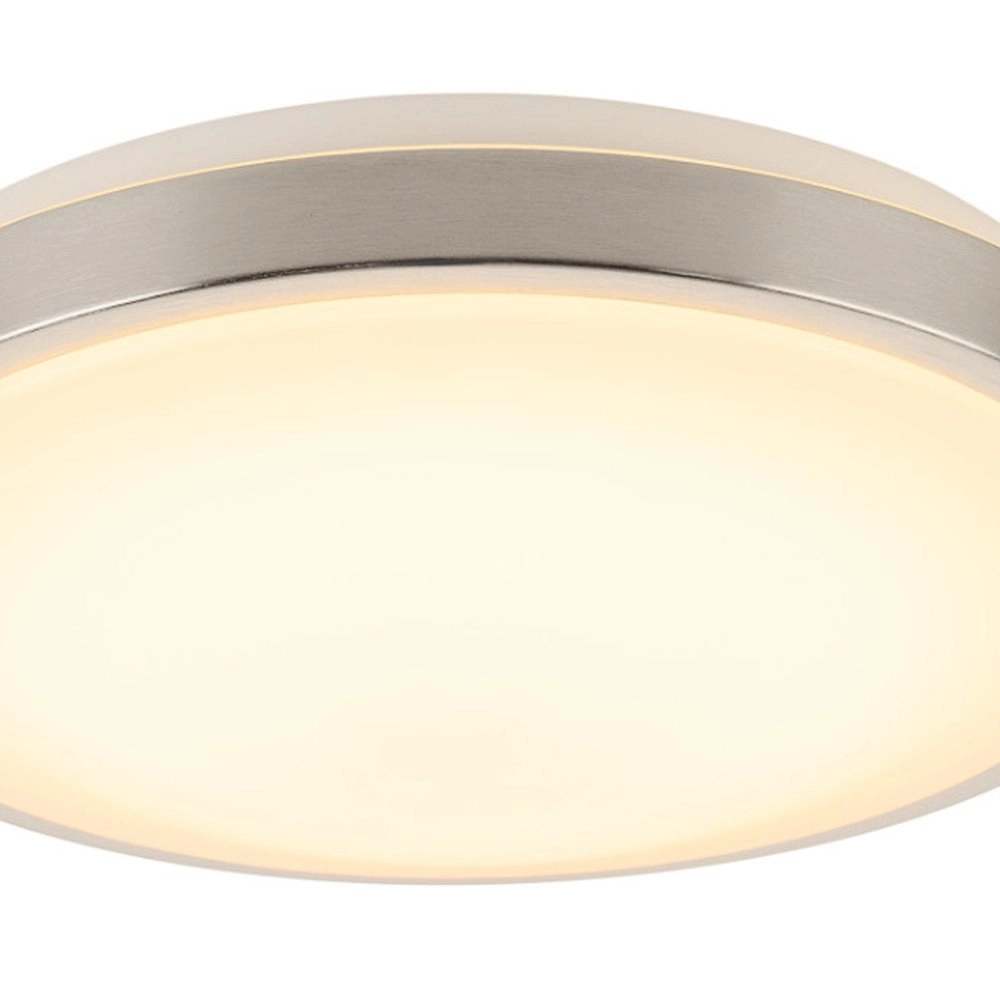 LED plafonnier Marona 30cm - gris métallisé 3000K SLV 4024163170727