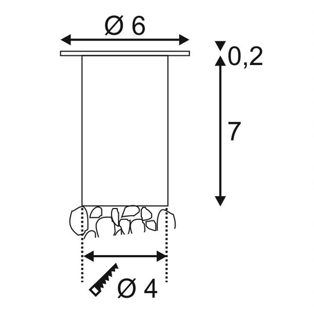 Spot de terre LED Trail-Lite SLV 4024163119290