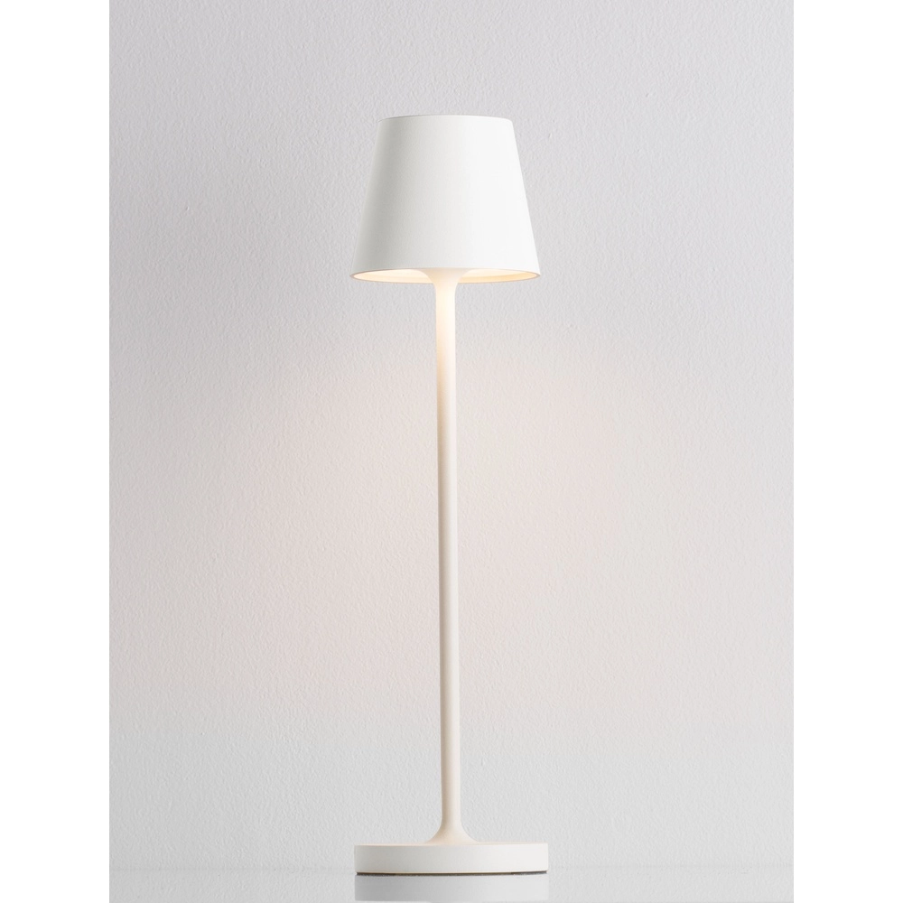 Lampe de table Petit blanc rechargeable