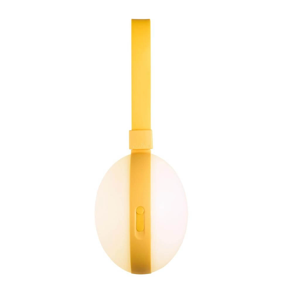 Lampe de table élégante Bring To-Go jaune Ø 12cm Nordlux 5704924014758