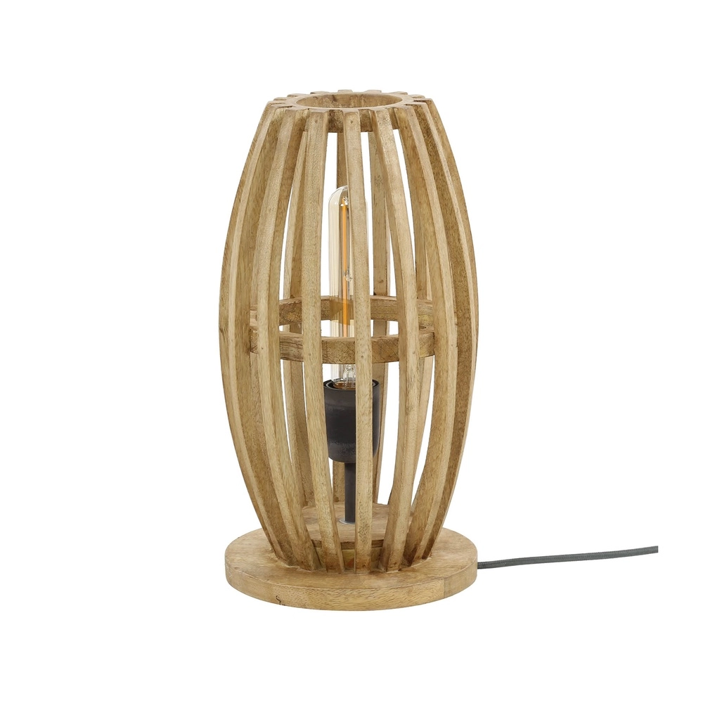 Lampe de table en bois Orbit 38cm - 1x E27 Lyora 8716803511088