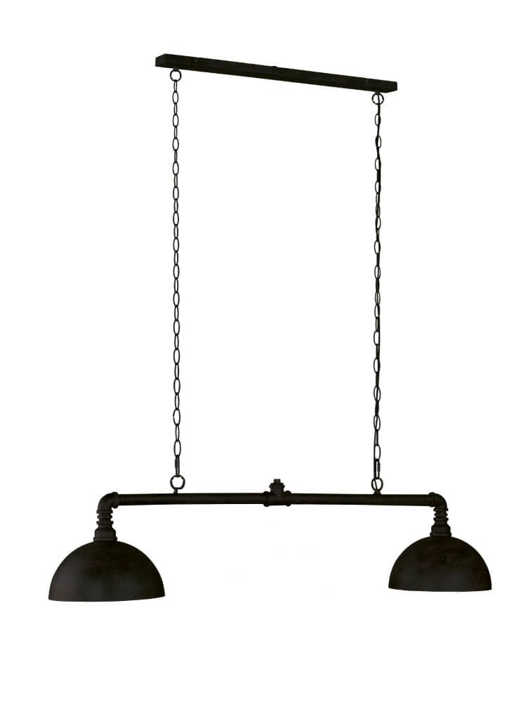 Lampe à suspension industrielle Leitung 2 lumières Lampe à suspension industrielle Leitung 2 lumières