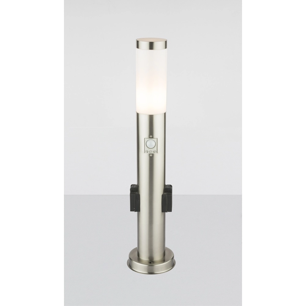 Lampe de jardin Boston I Acier inoxydable avec douille Globo 9007371353026