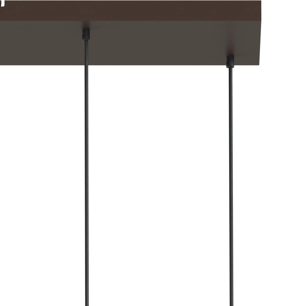 Lampe suspendue à 6 lampes Carta Trendy Cacao à capuchon de papier de pensée Masterlight 8718121437477
