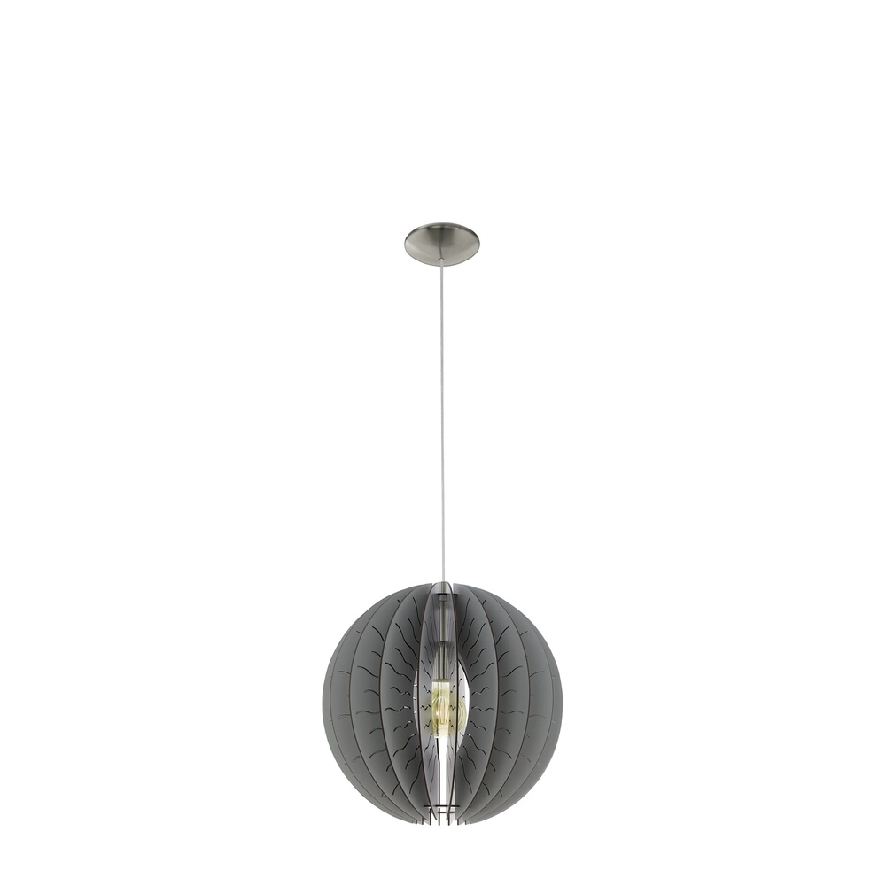 Lampe pendante moderne Fabessa nickel