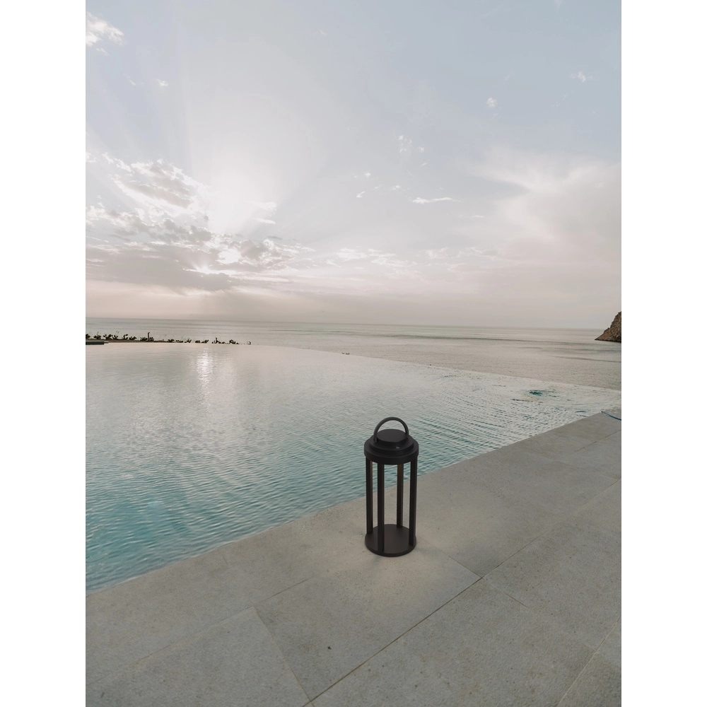 Lampe de table élégante Mocha anthracite 35cm Lyora 5212017432858