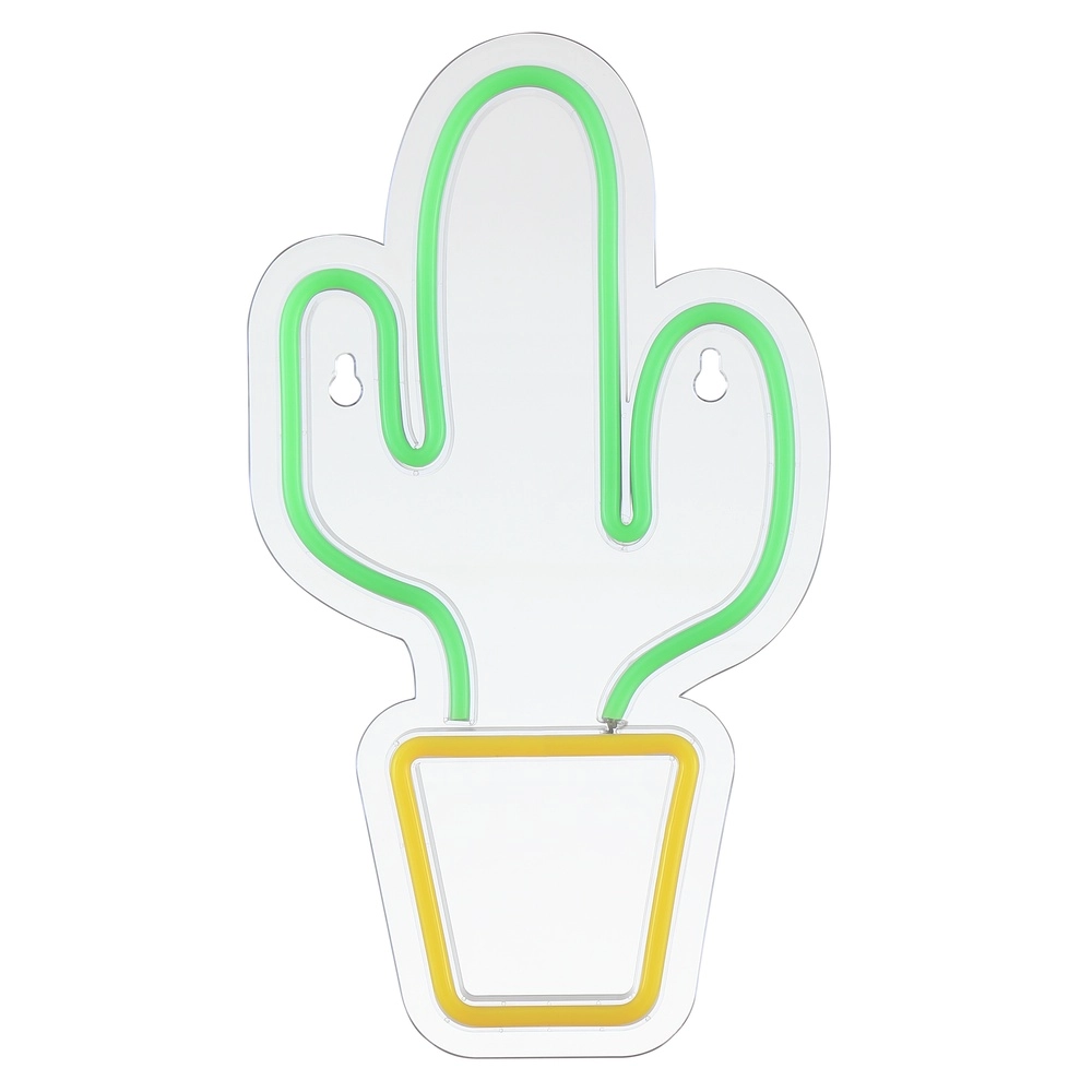 Lampe murale au néon Neon-Tales Cactus Brilliant 4004353477843