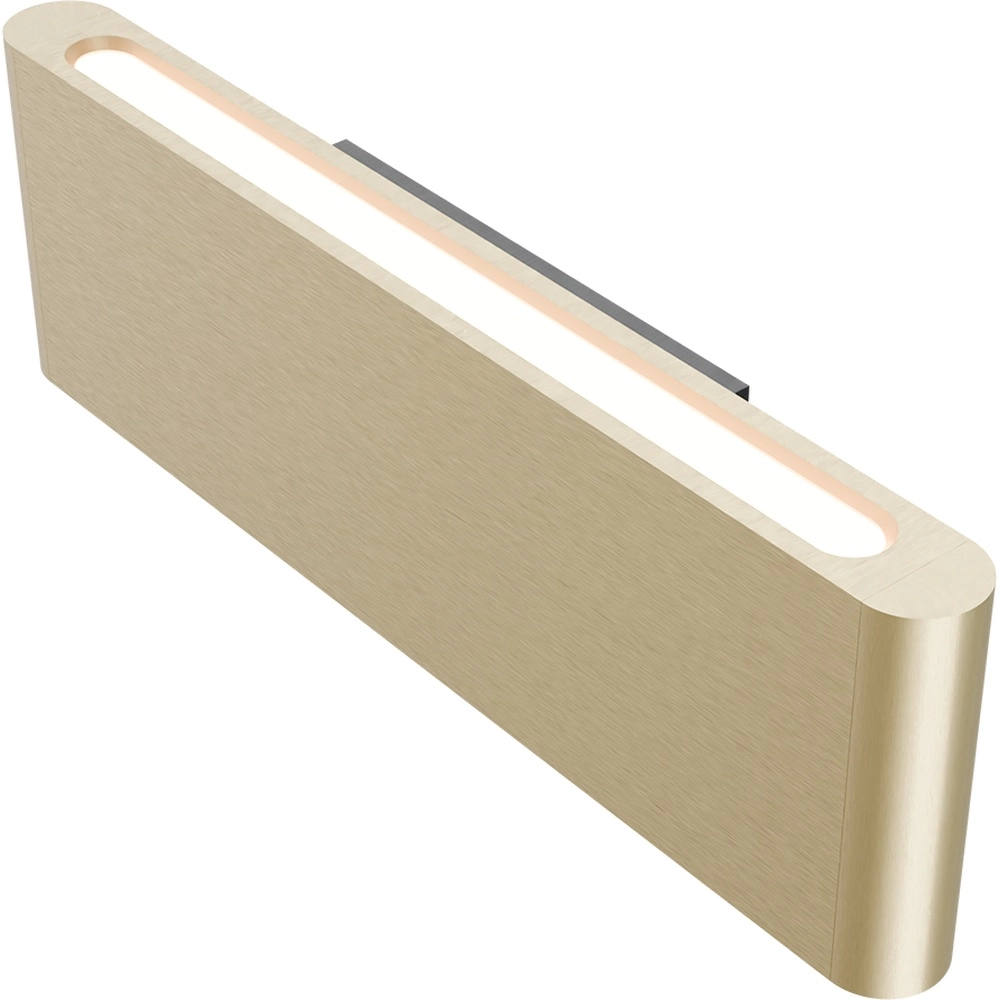 Spot mural moderne Atina 34cm doré Masterlight 8718121384993