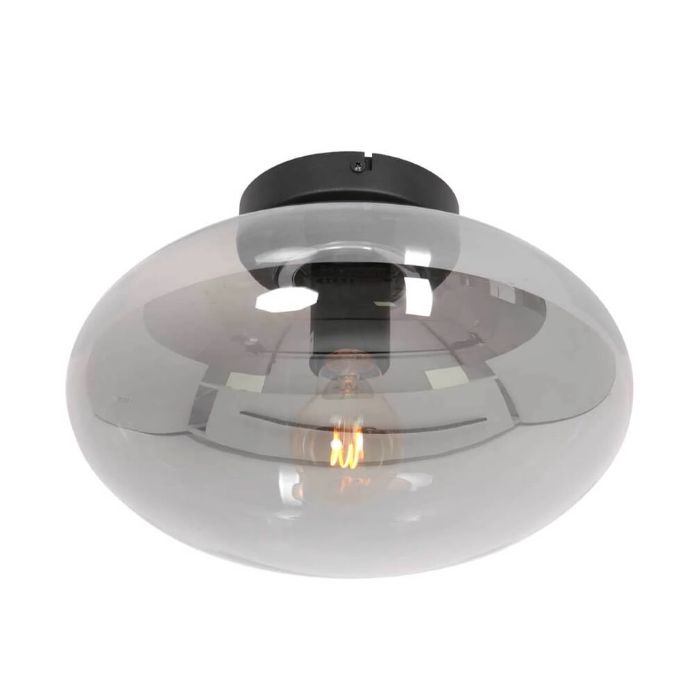 Plafonnier en verre Reflexion ovale Ø 30cm Steinhauer 8712746161335