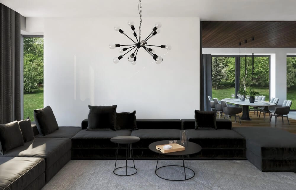 Lampe suspendue étroite Laser Lyora 5903139879798