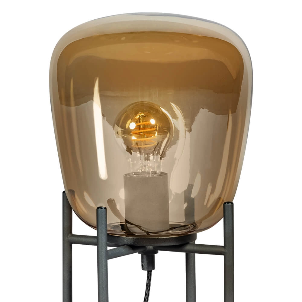 Lampe d'intérieur Benn Gold noir avec de l'or ETH 8720195303015
