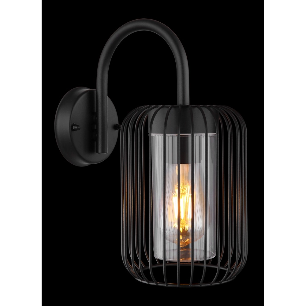 Lampe murale Nina Noir Globo 9007371438181