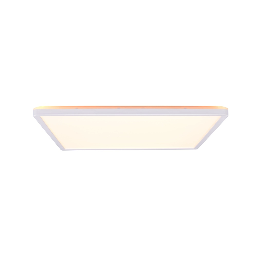 Lumière carrée au plafond Emra blanc 42cm Trio 4017807704174