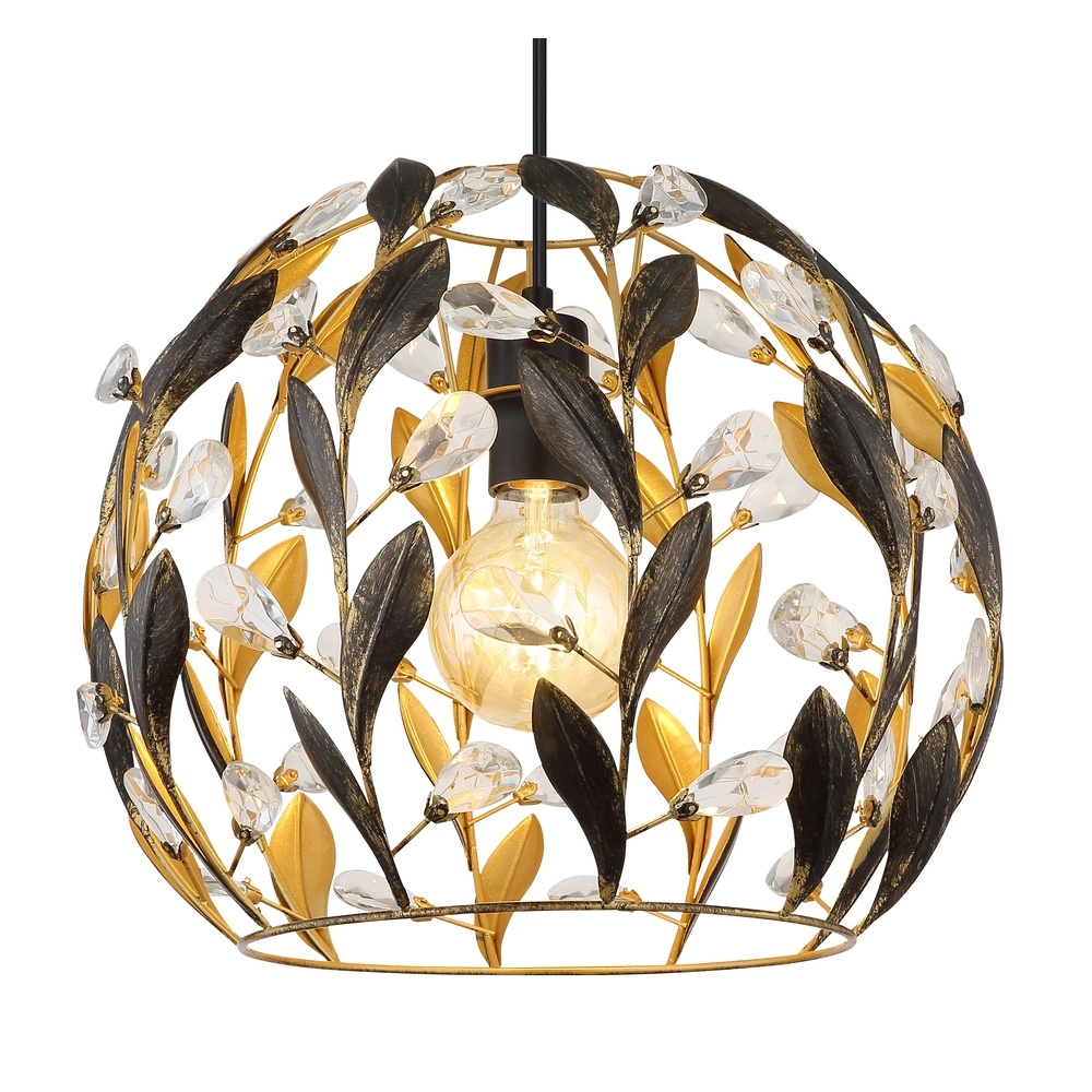 Lampe pendante de campagne Mika Noir Globo 9007371519941
