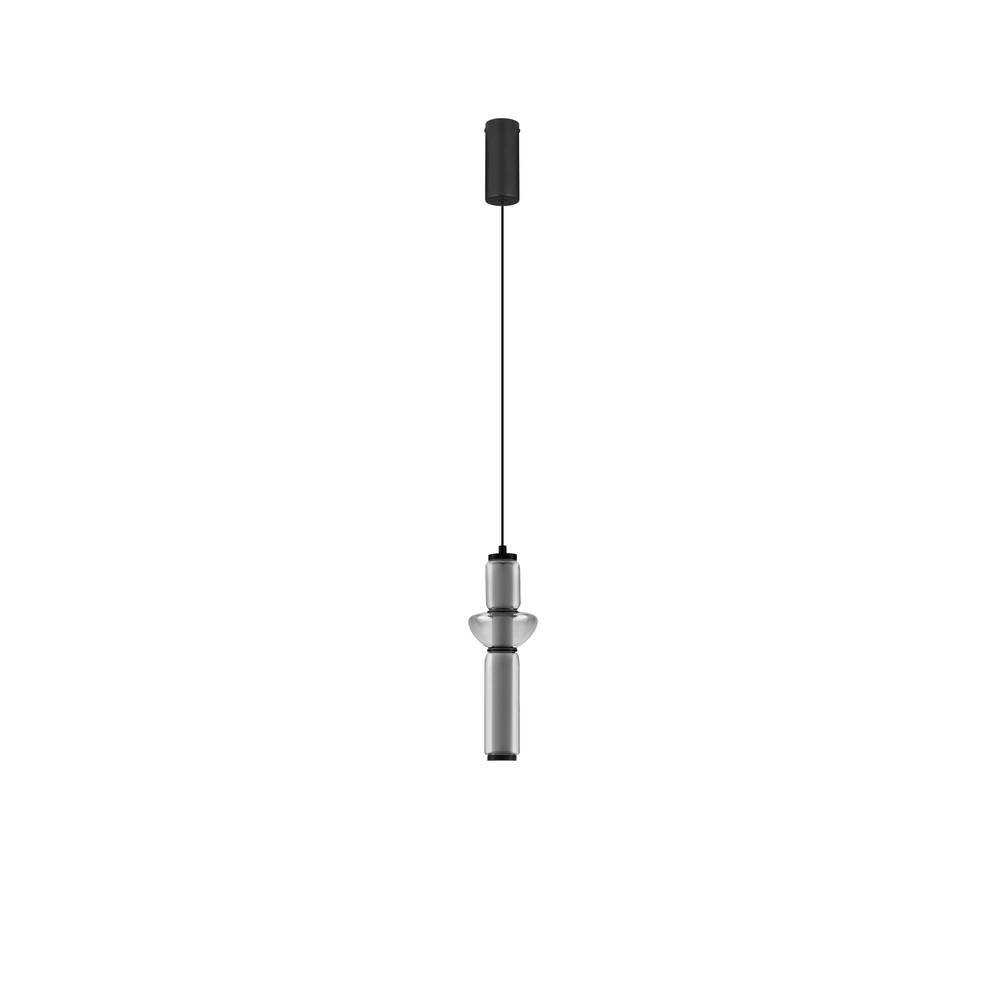 Suspension design Ulon Verre fumé à 1 lumière Lyora 5212017474162